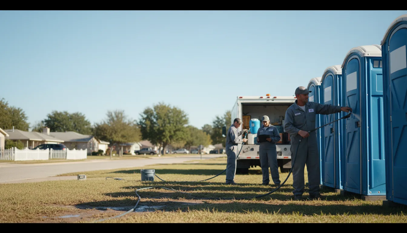 Long-Term Portable Toilet Rental in Capron, IL near me